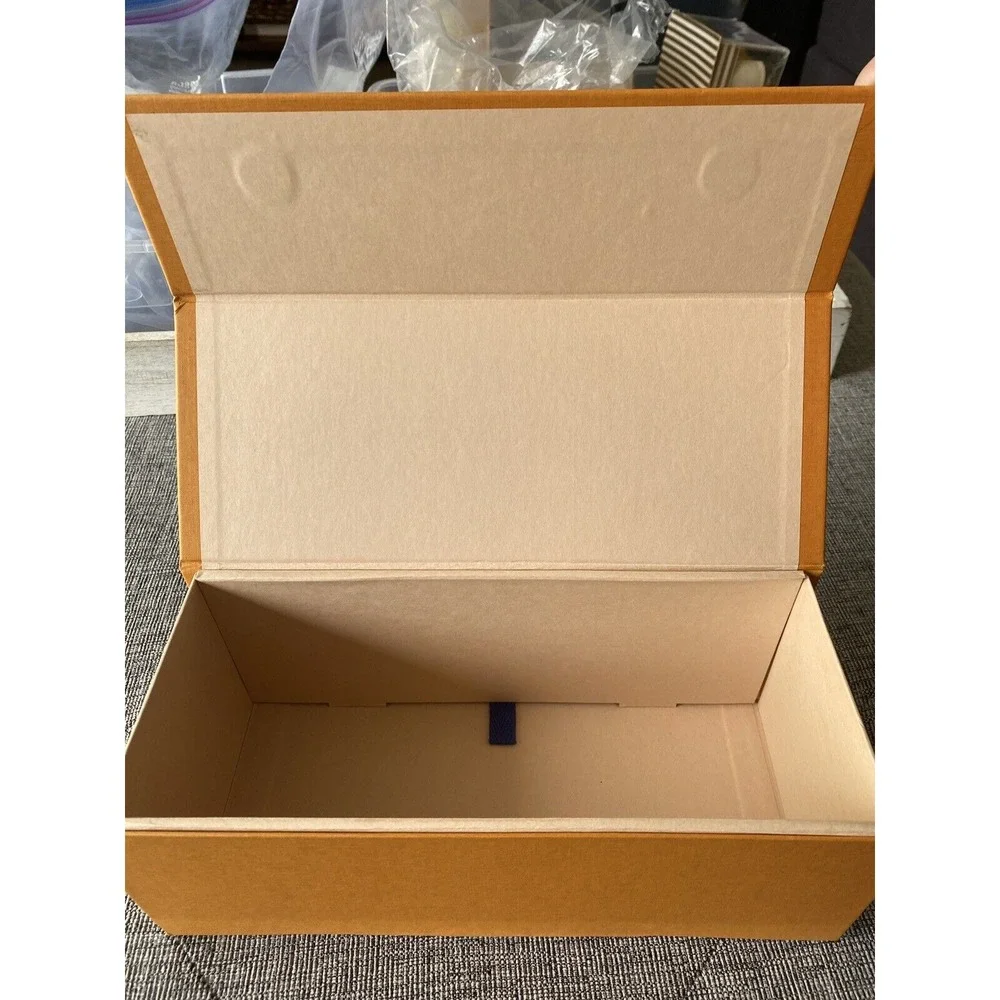 Authentic Louis Vuitton Gift Box Magnetic Closure 10.5 x4x4 in LV